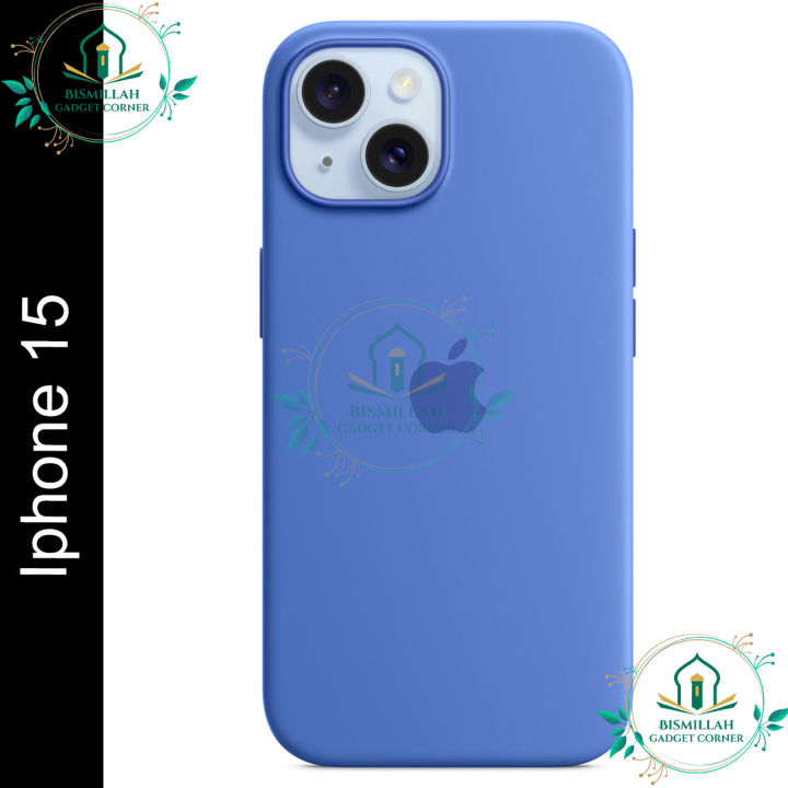 Premium Liquid Silicone Phone case for Iphone 15 Liquid Silicon Mobile Back Case Soft Silicone Phone Cover