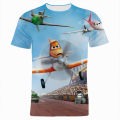 Disney Planes T-Shirts Cartoon Anime 3D Print Streetwear Men Women Fashion Oversized T Shirt Kids Boys Girls Tees Tops Clothing.