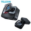 TELESIN Ultra-wide Angle 155 Degree Max Lens Mod For GoPro 9 With 2 Protect Covers for GoPro Hero 9 10 Black Accessories.