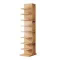 Modern Multilayer Bookshelf 7 shelf with 4 box Office Display Unit for Bedroom Living Room Simple Home Furniture Stereo Cupboard Panel Bookshelf Apartment 70/14. 