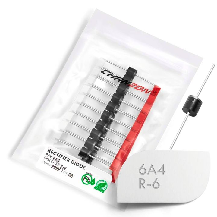 %E3%80%90Alizeker%20Mall%E3%80%91Pcs)%206A4%20Rectifier%20Diode%206A%20400V%20R-6%20Axial%20Amp%20400%20Electronic%20Silicon%20-%20Image%202