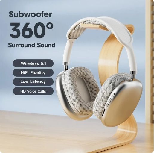 P9 PRO Max Wireless Bluetooth Headset With Mic Noise Cancelling Headsets Stereo Sound Earphone Sports Gaming Headphones