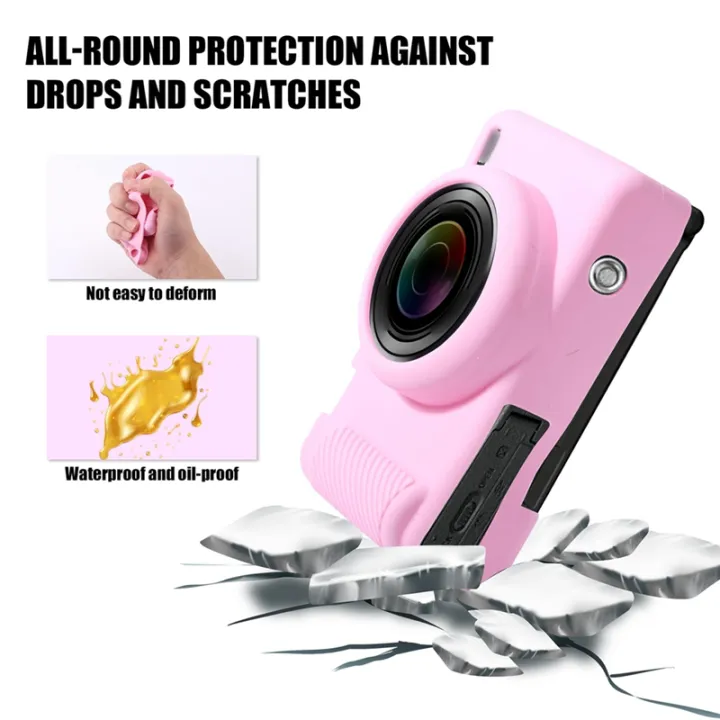 Camera%20Case%20Protector%20ZV-1F%20ZV-1%20II%20ZV-1M2,%20Silicone%20Camera%20Protective%20Cover%20Pink%20-%20Image%207