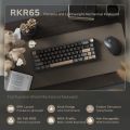 ROYAL KLUDGE RK R65 Gasket RGB Hot swappable Wired-knob Style Mechanical keyboard II plug and play with computer or xbox or console. 