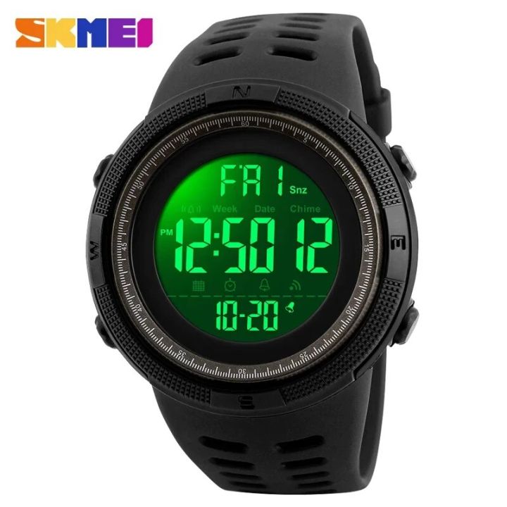 SKMEI%201251%20Waterproof%20Digital%20Mens%20Watches%20Sport%20Countdown%20Electronic%20Wristwatches%20For%20Men%20Military%20Clock%201560%20Reloj%20Masculino%20-%20Image%205