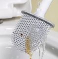 Silicone Bathroom Brush Toilet Cleaner With Holder Set Wc Borstel. 