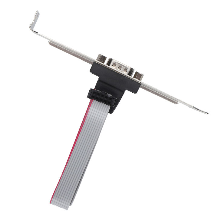 Serial Port Adapter Baffle, Motherboard Header Serial Port Header for Adding A 9-pin COM Port