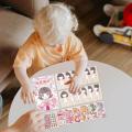 Princess Change Costume Stickers Sticker Activity Book Learning Toy, Colorful Princess Sticker Book for Age 3+ Girls Party Favors. 