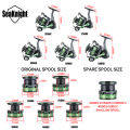 SeaKnight Brand WR III X Series Fishing Reels, 5.2:1 Durable Gear MAX Drag 28lb Smoother Winding Spinning Fishing Reel WR3 X NEW.