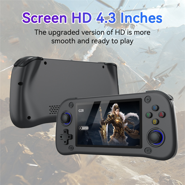 G28%20Retro%20Handheld%20Video%20Game%20Console%20128G%2020000+Game%204.3%20Inch%20Screen%20Linux%20Pocket%20Player%20for%20/PS1/N64%20Simulator%20A%20-%20Image%207