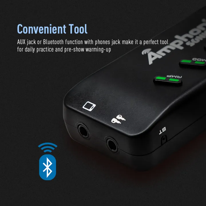 SONICAKE%20Bluetooth%20Headphone%20Guitar%20Amplifier%20Plug-In%20USB%20Chargable%20Portable%20Pocket%20Carry-On%20Bedroom%20Multi-Effects%20QAP-10%20-%20Image%204