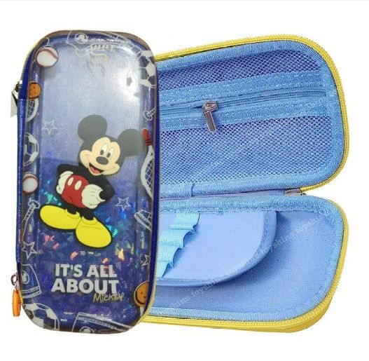 Qitong%20Micky%20Mouse%20blue%203D%20Pencil%20Case%20pencil%20Box%20with%20Compartments%20-%20Kids%20Large%20Capacity%20School%20Supply%20Organizer%20Students%20Stationery%20Box%20-%20Girls%20Boys%20Pen%20Pouch%20-%20Image%204