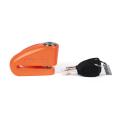 Hydraulic Disc Bike Lock - Orange. 