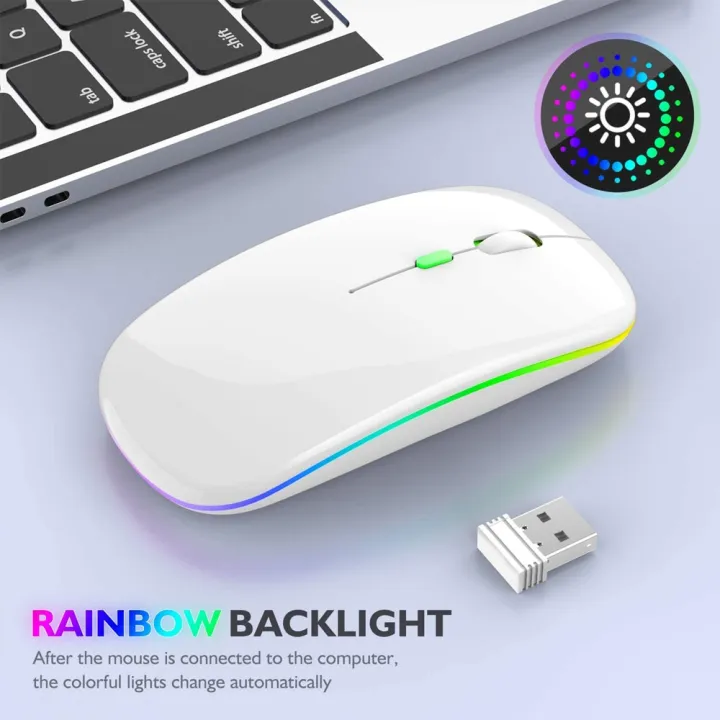 2.4GHz%20Wireless%20Work%20Mouse%20USB%20Rechargeable%20LED%20RGB%20Mouse%20Silent%20Ergonomic%20Mute%20Mouse%20With%20Backlight%20For%20Laptop%20PC%20ipad%20Muse%20-%20Image%202
