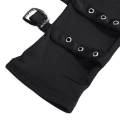 Steampunk Women Long Fingerless Gloves Arm Warmer Sleeves for Fancy Dress. 