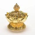 【Daily Necessities For Anyone Store】Tibetan Incense Burner Alloy Bronze Mini Incense Incensory Metal Craft Home Decor. 