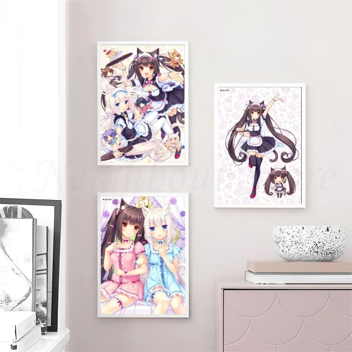 1pc%20Nekopara%20GalGame%20Anime%20Poster%20Stickers%20Home%20Decor%20Aesthetic%20Art%20Mural%20Room%20Decor%20Digital%20Painting%20Living%20Room%20Bar%20-%20Image%204