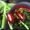 Bicycle Waterproof Usb Rechargeable Led Rear Tail Light ( Zh-1808) - Cycle Accessories - Cycle Accessories.