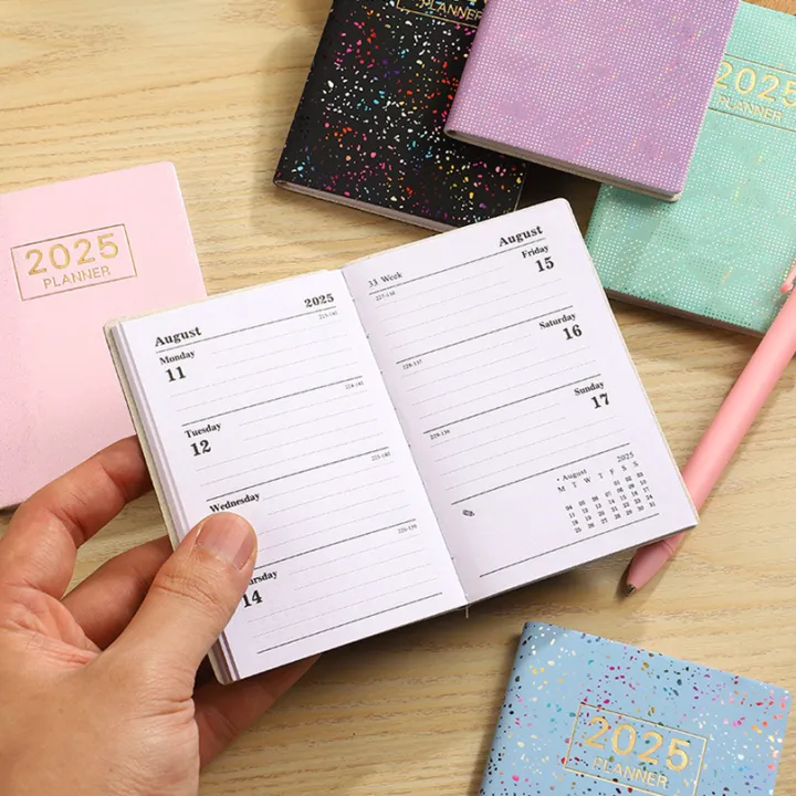 Laser%20Agenda%202025%20Planner%20Notebook%20Cuadernos%20Cahier%20Mini%20Journal%20Notebook%20Libretas%20Diary%20Cuaderno%20Office%20Accessories%20Note%20Book%20-%20Image%206