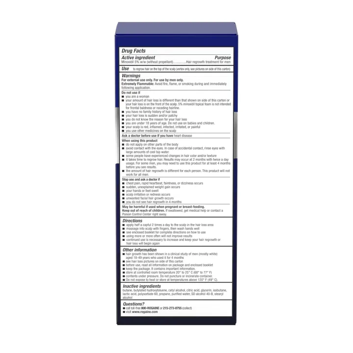 Rogaine%20minoxidil%20foam%205%25%20(one%20month%20supply)(no%20box)%20-%20Image%203