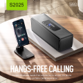 S2025 Better Sound Quality Bluetooth 5.0 Hi-Fi Sound Deep Bass AUX, USB & SD Card Supported Speaker With FM Radio. 