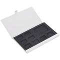 Individual 9 Micro-SD/SD Memory Card Storage Holder Box Protector Metal Cases 8 TF&1 SD.