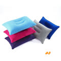 Inflatable Air Pillow Bed Sleeping Camping Pillow PVC Nylon Neck Pillow SUPER BABY.