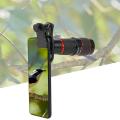 20X Long Zoom Telephoto Lens With Clip For Smart Phone Tablet Pc Black. 