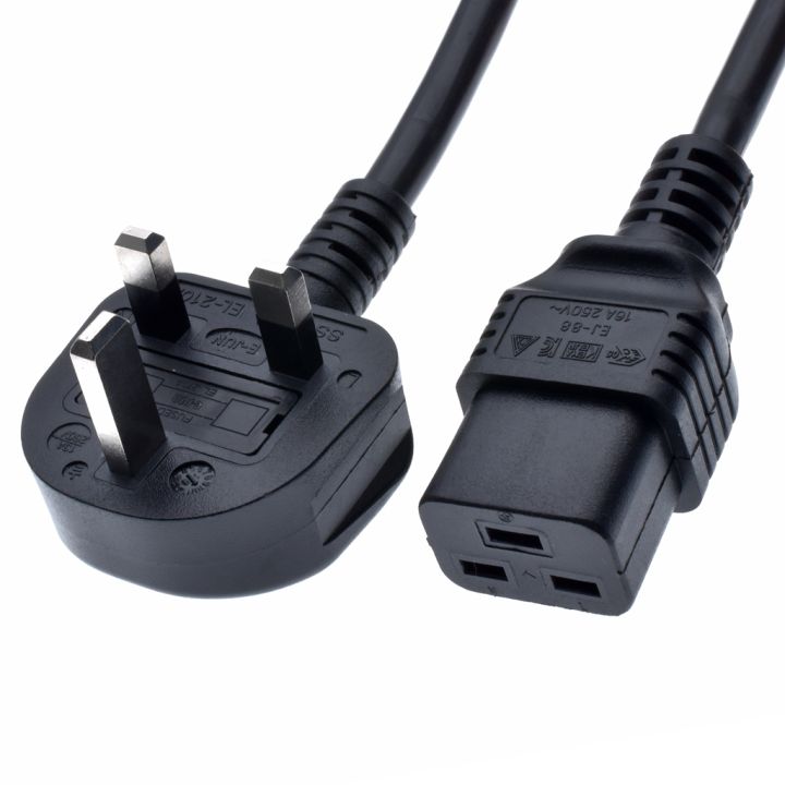 IEC%20320%20C19%20To%20Singapore%20UK%203%20Prong%20Plug%20Extension%20Cord%20For%20UPS%20PDU,%20Connected%20To%20C20%20AC%20Power%20Cable%20Adapter%20Lead%20Cord%203G1.5mm%20-%20Image%202