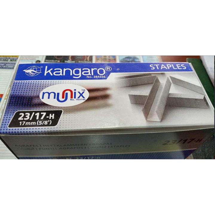 KANGARO 23/17H STAPLE PINS (1000 STAPLES)