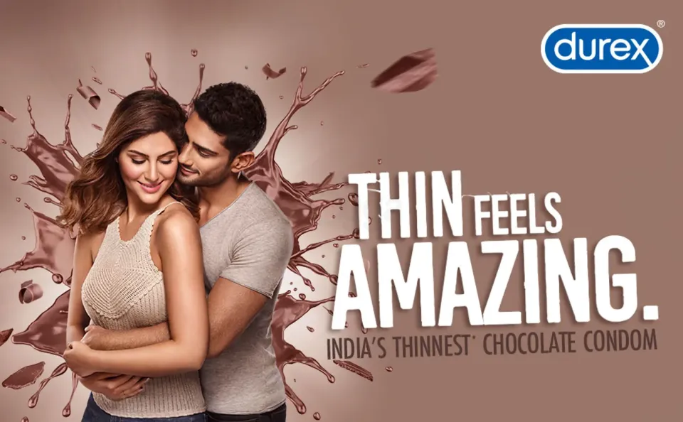 Durex Extra Thin Intense Chocolate Flavored Condom For Men | 12pcs Pack |  India | Daraz.com.bd