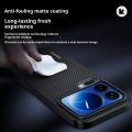 HODON Phone Case For Xiaomi Mi 17 Pro Max 15 14 14T Pro Ultra Redmi K80 Pro Hard PU Carbon Fiber Shockproof Protective Back Cover Case For Xiaomi Mi 17Pro max Phone Shell. 