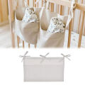 Diaper Storage Bag Wear Resistant Hanged on Crib Organizer Bag.