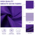 12Pcs Square Table Napkins Handkerchief Romantic Wedding Banquet 30X30cm Satin Table Napkin For Dinner Party Decoration. 