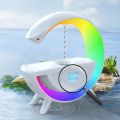 Y13 Anti Gravity Waterfall Bluetooth Speaker with Humidifier. Big G Water Floating Home Decor Light with Speaker. 