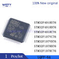 1 Pcs/Lot STM32F401RET6 STM32F401RBT6 STM32F401RCT6 STM32F107VCT6 STM32F107VBT6 STM32F107RBT6 STM32F107RCT6 32-bit microcontroller MCU LQFP-64.