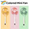 Small Handheld Fan usb Fan Mini Desktop Office usb  Portable Silent Office Small Fan Outdoor Laptop Computer Power Bank Summer Office Table Fan Rechargeable -Random color. 