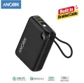 ANOBIK Compact 20000 Pro Power Bank with Built in USB-C PD Cable. 