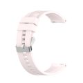 Watch Strap For Amazfit GTS 2e / GTS 2 20mm Silicone Watch Band with Silver Buckle.