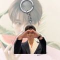 Korean Idol Anime KeyChain Song Kang Men Key Chain for Women Fashion Creative Charms Role Figure Acrylic Keyring Pendant Gift. 