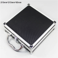 Aluminum Alloy Toolbox Accessories Storage Box Practical Aluminum Suitcase Small Toolbox Storage Box Easy to Store. 