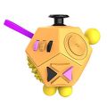 【Upgrade Your Style】 12-ide Fidget Cube Anti Depreion Fidt-oy Premium Fidget Cube. 