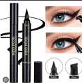 2 in 1 Stamp Black Liquid Eyeliner Pen Waterproof. 