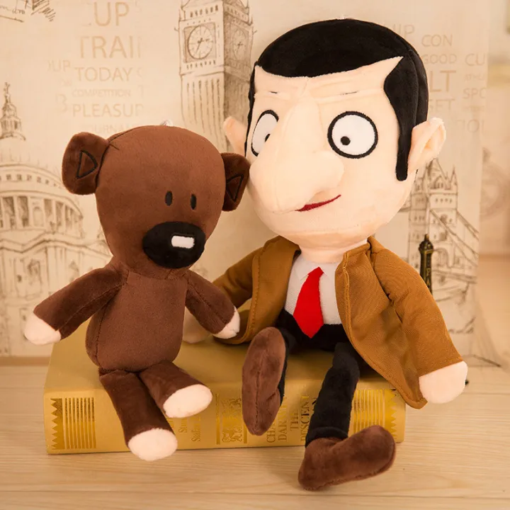 Stuffed Toys Fuji Pig hot selling product cartoon Mr. Bean Bear's plush toy doll wholesale quantity is preferred