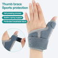 【Xiaofeng】New Thumb Breathable Thumb Brace with Finger for Pain Relief Ideal for Arthriti Tendoniti prain Thumb pica plint. 