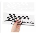 Sports Motorcycle Car Decal Vinyl Funny Auto Decals Racing Sports Flag Sticker Car Stickers.