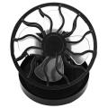 New Electric Sun Energy Panel Cooling Fan Clip-on Mini Solar Sun Fan Power For Traveling Camping Outdoor Fishing.