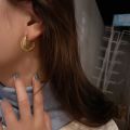 Retro Female Geometric Distortion Earring Personality Earings New.