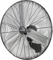 30 Inch Industrial Oscillating Wall Mount Fan 9500CFM,Heavy Duty Metal,High Velocity,2 Speed,Black.
