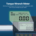 KOGEEK Adjustable LCD Display Screen 1/2 1/4 3/8inch Digital Torque Wrench Meter Professional Electronic Torque Meter Utility Bicycle Car Repairing Tool.